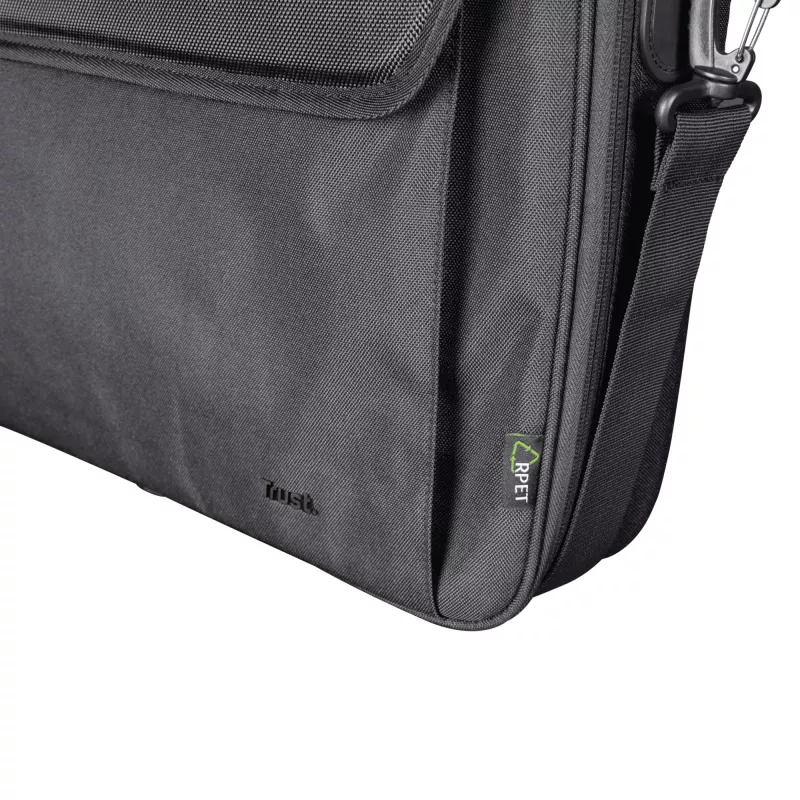 Trust Atlanta 40,6 cm (16 collu) portfelis melns