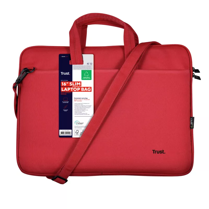 Trust Bologna 40,6 cm (16 collu) portfelis sarkans