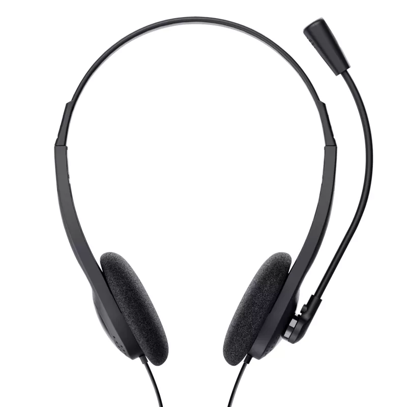 Trust 24659 austiņas/headset Vadu Austiņu uzgalis Zvani/Mūzika Melns