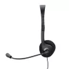 Trust 24659 austiņas/headset Vadu Austiņu uzgalis Zvani/Mūzika Melns