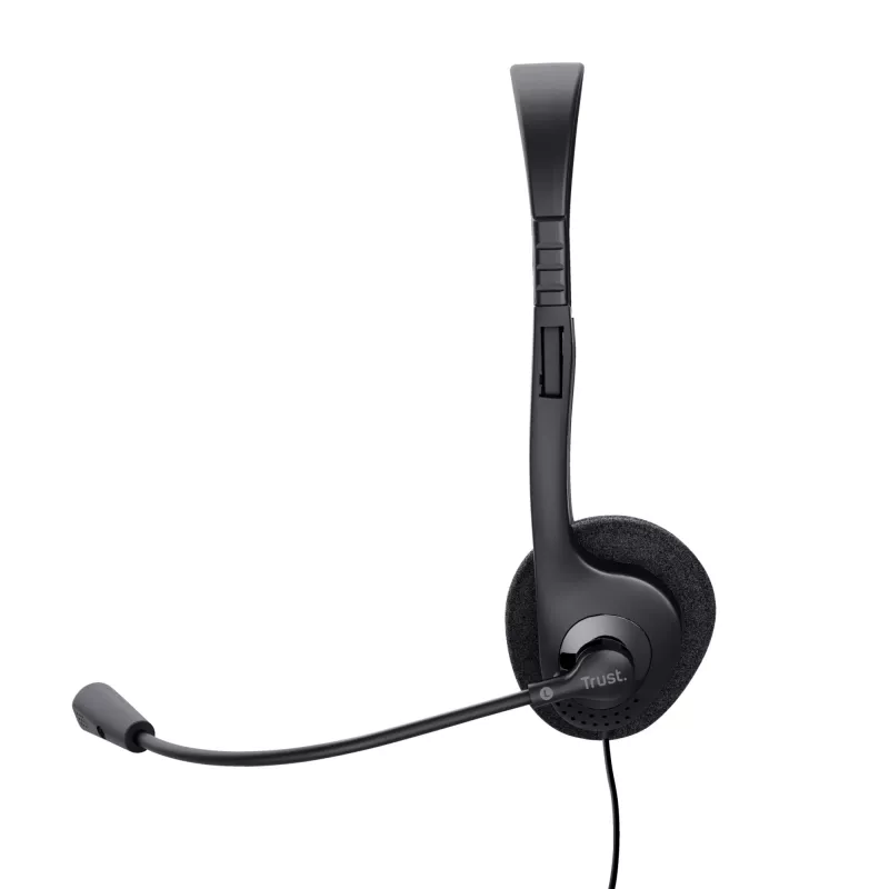 Trust 24659 austiņas/headset Vadu Austiņu uzgalis Zvani/Mūzika Melns