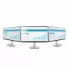 StarTech.com 24 collu 16:9 pretzilās gaismas filtrs, BlueLight ekrāna filtrs 24 collu datora monitoram, samazina acu nogurumu, divas montāžas iespējas, atbilst TAA prasībām