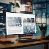 StarTech.com 24 collu 16:9 pretzilās gaismas filtrs, BlueLight ekrāna filtrs 24 collu datora monitoram, samazina acu nogurumu, divas montāžas iespējas, atbilst TAA prasībām