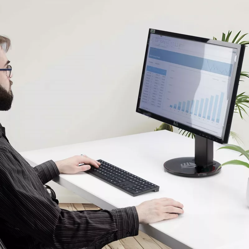 StarTech.com 24 collu 16:9 pretzilās gaismas filtrs, BlueLight ekrāna filtrs 24 collu datora monitoram, samazina acu nogurumu, divas montāžas iespējas, atbilst TAA prasībām
