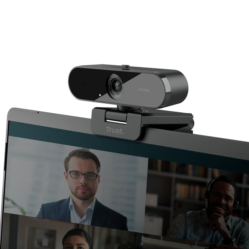 Trust TW-200 tīmekļa kamera 1920 x 1080 pikseļi USB melna