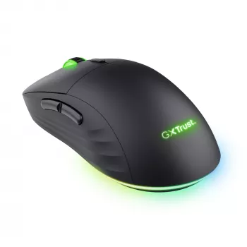 Trust GXT 927 Redex+ pele Spēlēm Labās rokas RF Bezvadu + USB Type-A Lāzera 25600 DPI