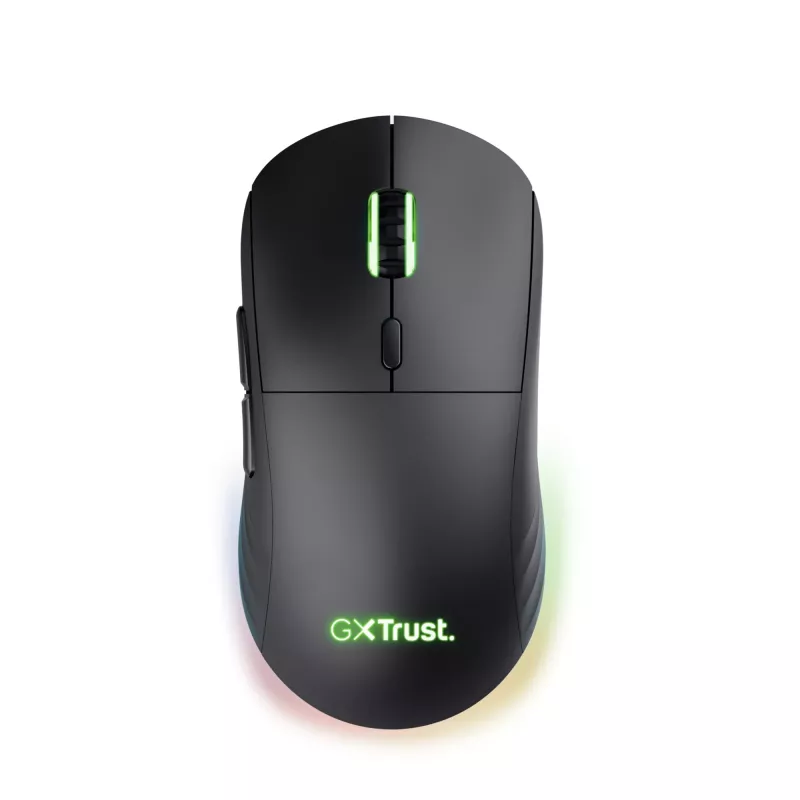 Trust GXT 927 Redex+ pele Spēlēm Labās rokas RF Bezvadu + USB Type-A Lāzera 25600 DPI