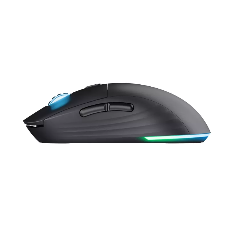 Trust GXT 927 Redex+ pele Spēlēm Labās rokas RF Bezvadu + USB Type-A Lāzera 25600 DPI
