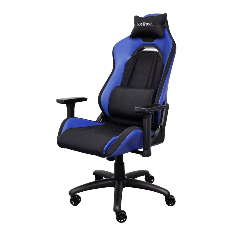 Trust GXT 714 RUYA universāls spēļu krēsls melns, zils