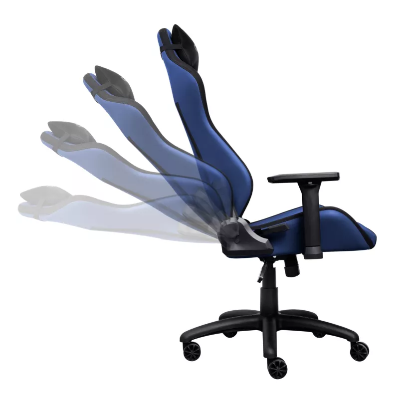 Trust GXT 714 RUYA universāls spēļu krēsls melns, zils