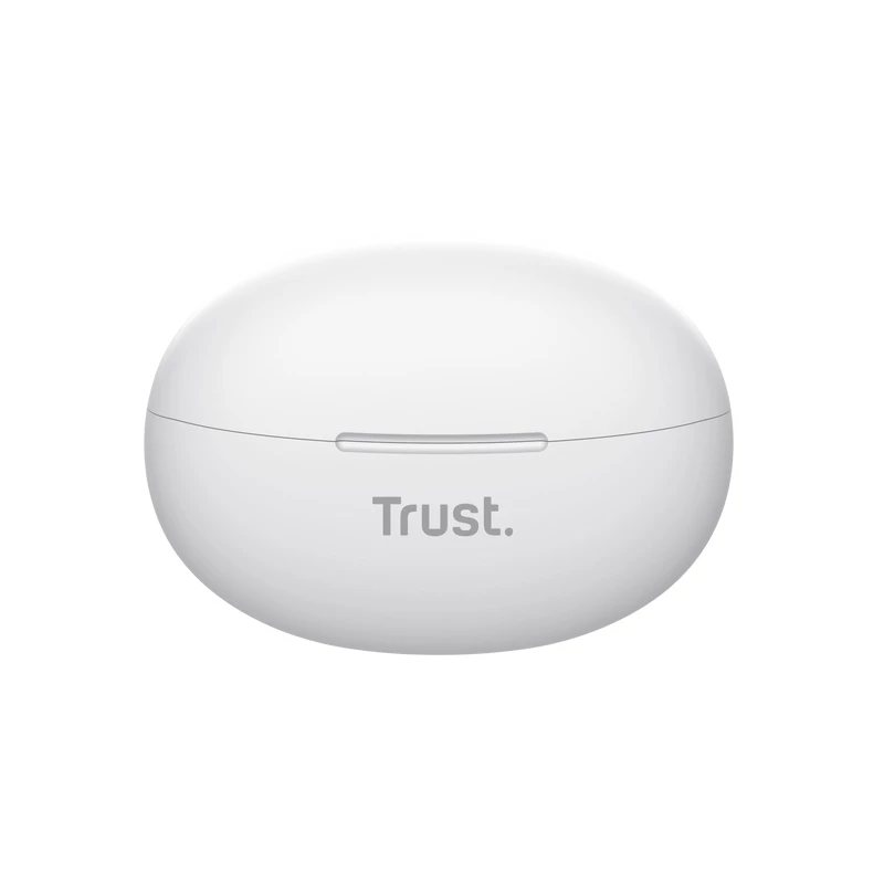 Trust Yavi austiņas True Wireless Stereo (TWS) Ievietojamās Zvani/Mūzika USB Type-C Bluetooth Balts
