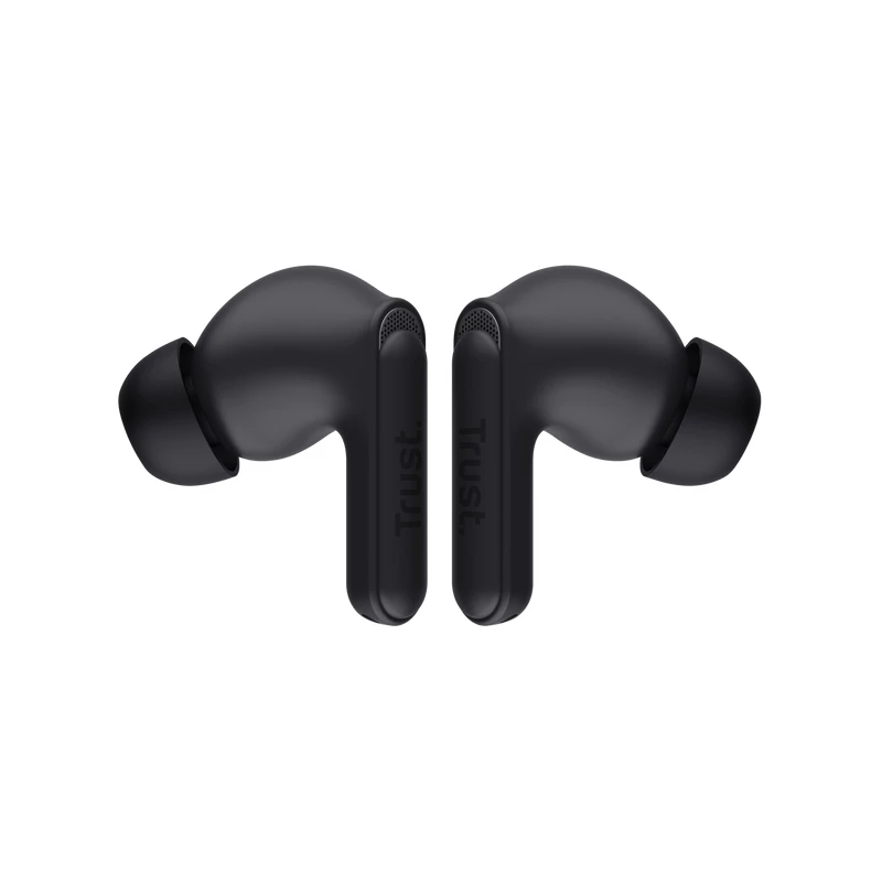 Trust Yavi austiņas True Wireless Stereo (TWS) Ievietojamās Zvani/Mūzika USB Type-C Bluetooth Melns