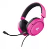 Trust GXT 498P Forta austiņas ar vadu, galvas lentes tipa, spēļu, rozā