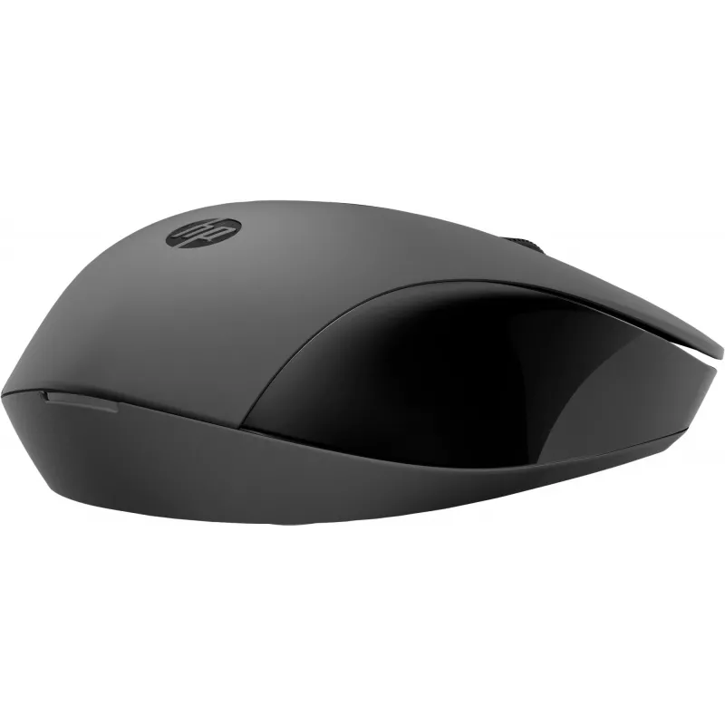HP 150 bezvadu pele, piemērota abām rokām, optiskā, RF bezvadu, 1600 DPI, melna