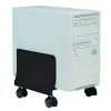 Techly CPU tērauda turētājs ar riteņiem, melns ICA-CS 34, melns, PC, multimediju ratiņi, 25 kg, 195 mm, 240 mm