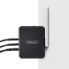 StarTech.com 140 W USB-C sienas lādētājs, 3x USB-C/1x USB-A, PD 3.1 starptautiskais GaN strāvas adapteris MacBook/Dell XPS/Inspiron
