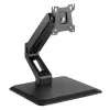 Techly ICA-LCD 35TS monitora stiprinājums / statīvs 81,3 cm (32 collas) Galdam Melns