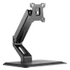 Techly ICA-LCD 35TS monitora stiprinājums / statīvs 81,3 cm (32 collas) Galdam Melns