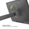 Techly ICA-LCD 35TS monitora stiprinājums / statīvs 81,3 cm (32 collas) Galdam Melns
