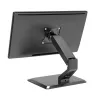 Techly ICA-LCD 35TS monitora stiprinājums / statīvs 81,3 cm (32 collas) Galdam Melns