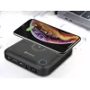 Sandberg All-in1 klēpjdatora ārējais akumulators 24000, 24000 mAh, Quick Charge 2.0, bezvadu uzlāde, melns
