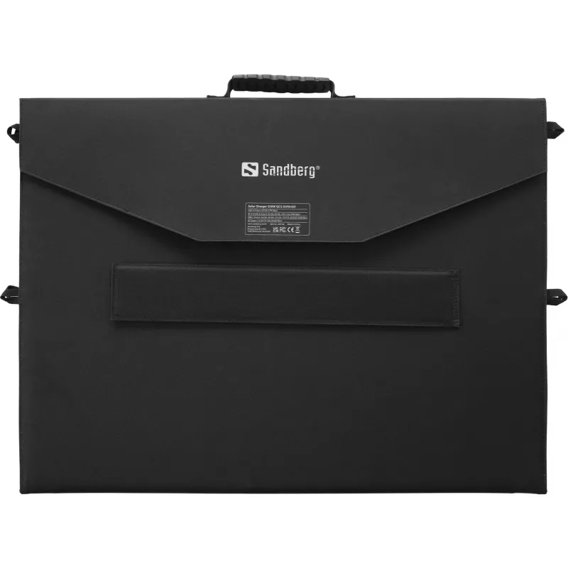 Sandberg Solar Charger 200W QC3.0+PD+DC, 200 W, monokristālisks silīcijs, melns, USB Type-A, USB Type-C, 22%, 540 mm
