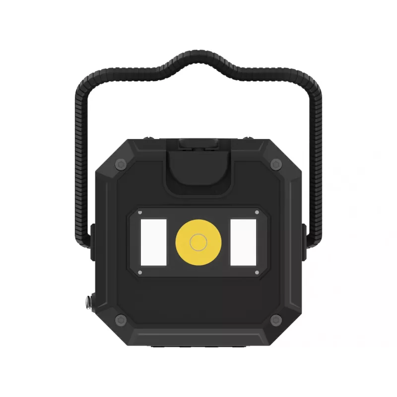 Sandberg Survivor Lantern All-in1 10000, ar baterijām darbināms kempinga lukturis, melns, IPX5, LED, USB C, baterija