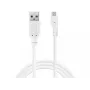 Sandberg USB-A uz MicroUSB uzlādes kabelis 1 m, 1 m, USB A, Micro-USB B, USB 2.0, Vīrišķais/Vīrišķais, Balts