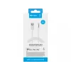 Sandberg USB-A uz Lightning MFI 1M, 1 m, Lightning, USB A, balts, taisns, taisns