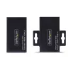StarTech.com HDMI pagarinātājs pa CAT5e/CAT6, 4K 60Hz, līdz 60 m (200 pēdām), raidītāja un uztvērēja komplekts, barošana pa kabeli, kompakts formas faktors