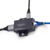 StarTech.com HDMI pagarinātājs pa CAT5e/CAT6, 4K 60Hz, līdz 60 m (200 pēdām), raidītāja un uztvērēja komplekts, barošana pa kabeli, kompakts formas faktors