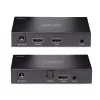 StarTech.com 4K70IC-EXTEND-HDMI AV paplašinātājs AV raidītājs un uztvērējs Melns