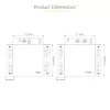 StarTech.com 4K70IC-EXTEND-HDMI AV paplašinātājs AV raidītājs un uztvērējs Melns