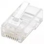 Intellinet RJ45 Modulārie Spraudņi, Cat6, UTP, 2-zaru, vītajam vadam, 15 µ apzeltīti kontakti, 100 gab. iepakojumā