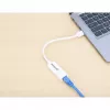 Manhattan USB-A gigabitu tīkla adapteris, balts, 10/100/1000 Mbps tīkls, USB 3.0, Ethernet, RJ45, trīs gadu garantija, ekvivalents USB31000SW.