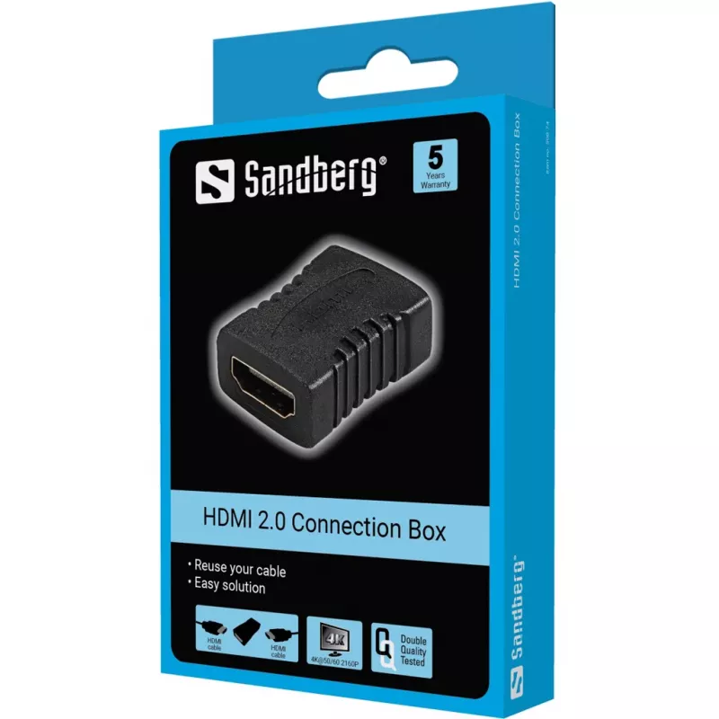 HDMI 2.0 savienojums F/F Sandberg 508-74