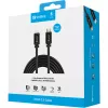 Sandberg HDMI 2.0 kabelis 19M-19M, 10m, 10 m, HDMI Type A (Standard), HDMI Type A (Standard), melns