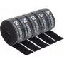 Sandberg kabeļu Velcro siksnu komplekts 5 gab., Āķa un cilpas kabeļu saite, Melna, 1000 mm, 73 g, 50 mm, 50 mm