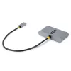 StarTech.com 4 portu USB-C centrmezgls ar 100 W jaudas padeves caurlaidi — 2x USB-A + 2x USB-C — USB 3.0 5 Gbps — 1 pēdu (30 cm) garš kabelis — pārnēsājams USB Type-C uz USB-A/C centrmezgls