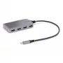 StarTech.com 4 portu USB-C centrmezgls - 5Gbps - ar kopnes barošanu - USB C uz 4x USB-A centrmezgls ar izvēles papildu strāvas ieeju - pārnēsājams galddatoru/klēpjdatoru USB centrmezgls - 1 pēda (30 cm) kabelis - USB paplašināšanas centrmezgls