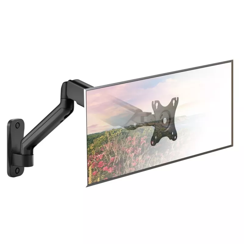 Techly ICA-LCD G112E monitora stiprinājums/statīvs 81,3 cm (32 collas) sienas stiprinājums melns