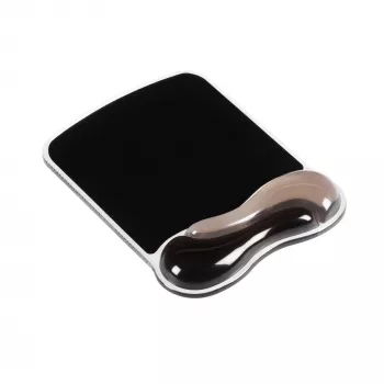 Kensington Duo Gel pele Pad Light Smoke/Dark Smoke, pelēks, vienkrāsains, gēla, plaukstas balsts