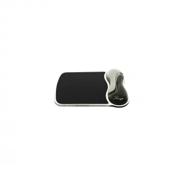 Kensington Duo Gel pele Pad Light Smoke/Dark Smoke, pelēks, vienkrāsains, gēla, plaukstas balsts