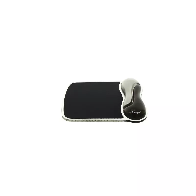 Kensington Duo Gel pele Pad Light Smoke/Dark Smoke, pelēks, vienkrāsains, gēla, plaukstas balsts