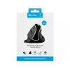 Sandberg Wireless Vertical pele Pro, labā roka, vertikāls dizains, optiska, RF bezvadu, 1600 DPI, melns