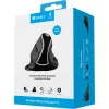 Sandberg Wireless Vertical pele Pro, labā roka, vertikāls dizains, optiska, RF bezvadu, 1600 DPI, melns