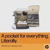 HP Travel 25 Liter 15.6 Iron pelēka Laptop Backpack, mugursoma, 39,6 cm (15,6 collas), 860 g