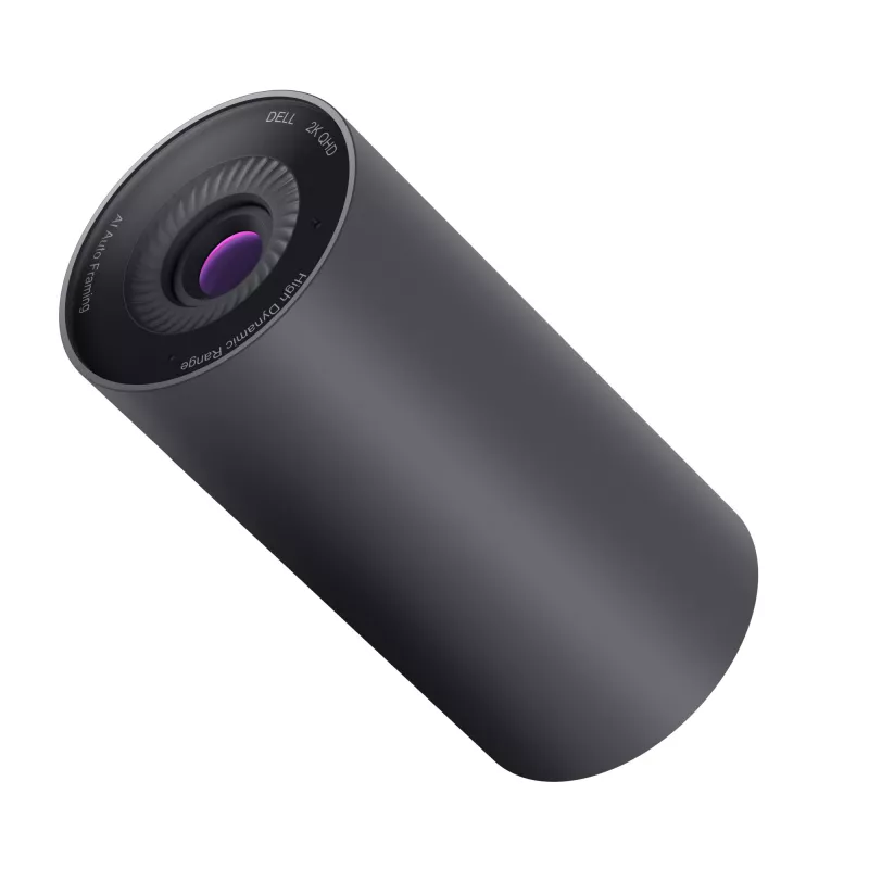 DELL Pro 2K tīmekļa kamera – WB5023, 2560 x 1440 pikseļi, Full HD, 60 kadri/s, 1280x720@24kadri/s, 1280x720@30kadri/s, 1280x720@60kadri/s, 1920x1080@24kadri/s, 1920x1080@30kadri/s, 1920x1080@60kadri/s,..., 4x, Auto
