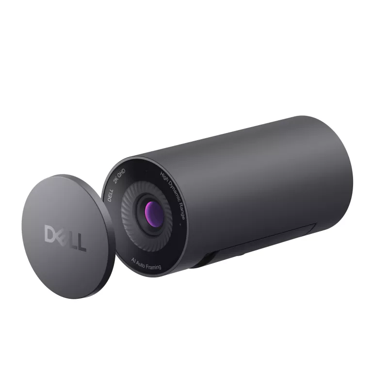 DELL Pro 2K tīmekļa kamera – WB5023, 2560 x 1440 pikseļi, Full HD, 60 kadri/s, 1280x720@24kadri/s, 1280x720@30kadri/s, 1280x720@60kadri/s, 1920x1080@24kadri/s, 1920x1080@30kadri/s, 1920x1080@60kadri/s,..., 4x, Auto