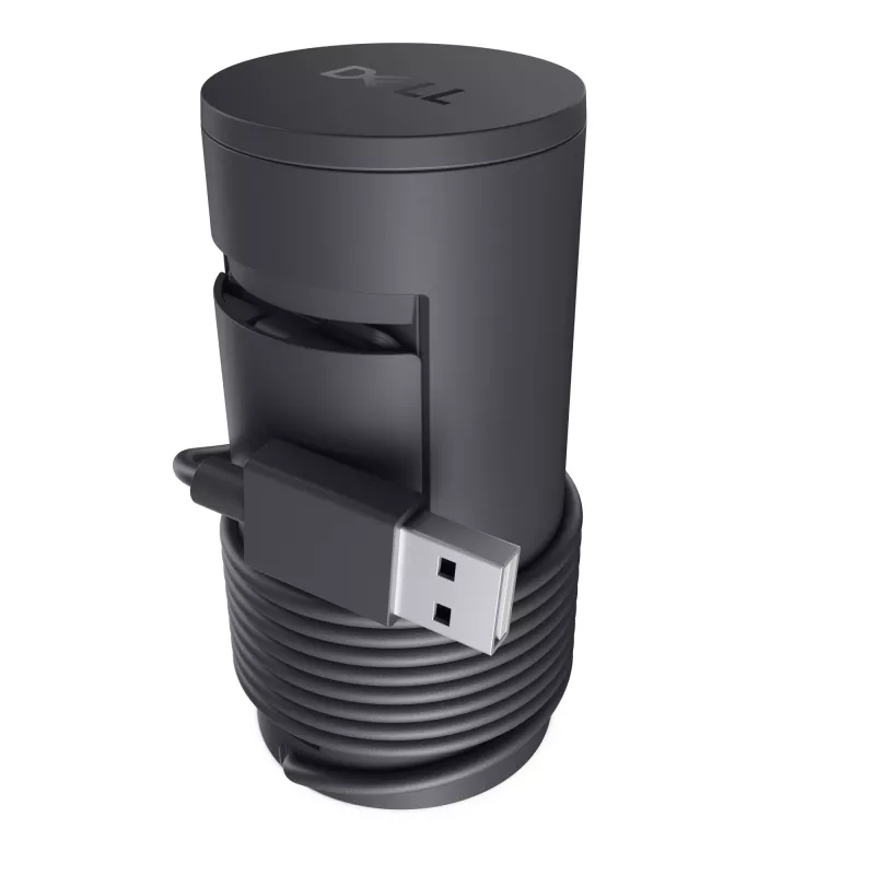 DELL Pro 2K tīmekļa kamera – WB5023, 2560 x 1440 pikseļi, Full HD, 60 kadri/s, 1280x720@24kadri/s, 1280x720@30kadri/s, 1280x720@60kadri/s, 1920x1080@24kadri/s, 1920x1080@30kadri/s, 1920x1080@60kadri/s,..., 4x, Auto